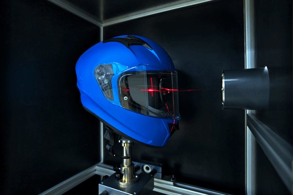 SMK Helmet visor Lab Testing