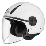 SMK Laminar Solid White helmet