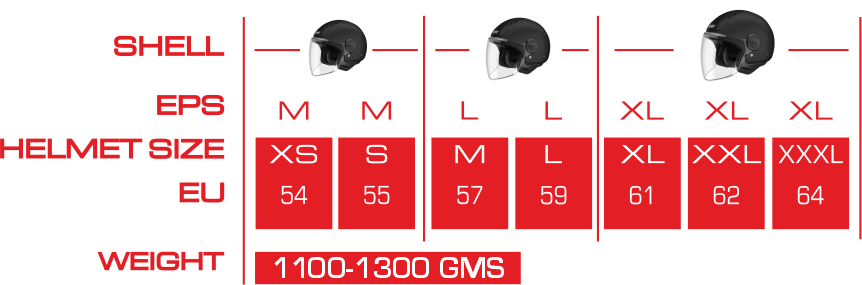 LAMINAR SOLID-Size-Chart