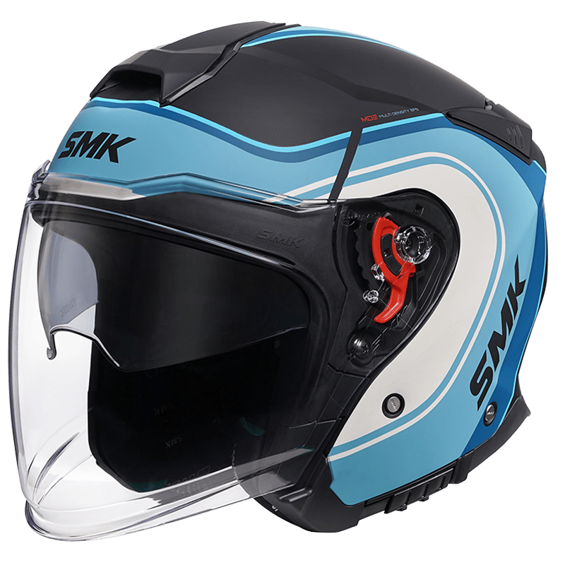 GTJ Libero Helmet Black, Blue & White