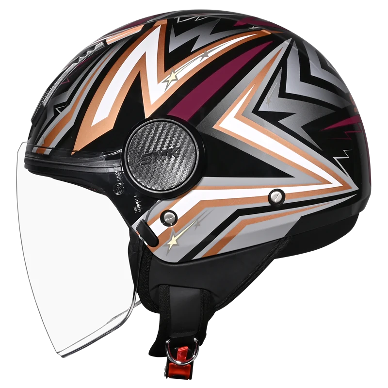 SMK Laminar Starz Open Face Helmets for Men & Women