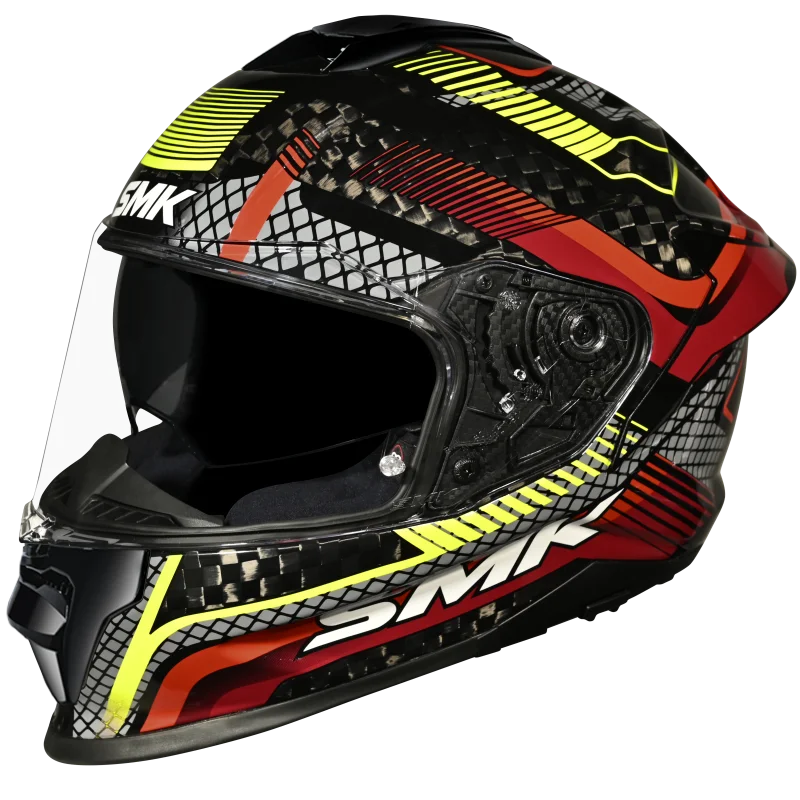 SMK TITAN CARBON RAZOR Full Face Helmet for Men & Women