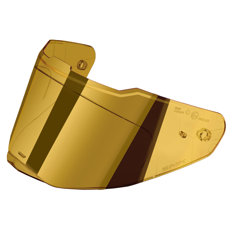 AGNAR YELLOW MIRROR VISOR