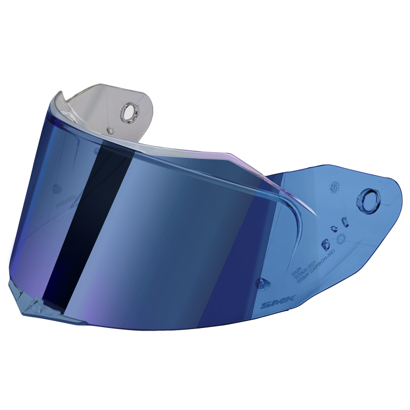 TITAN CARBON DARK BLUE VISOR