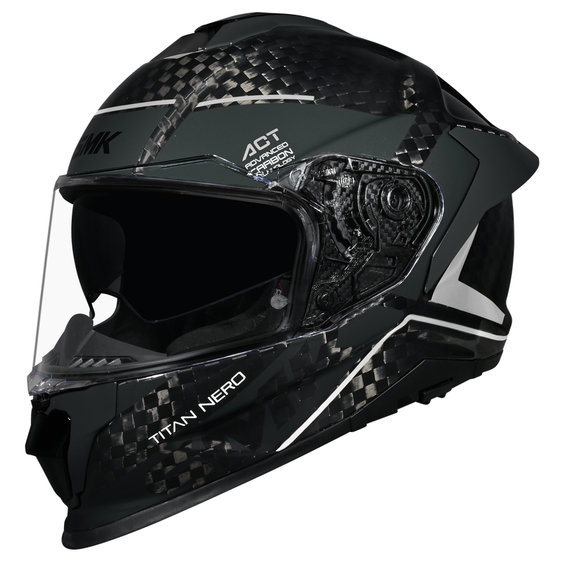 TITAN CARBON NERO GL 261 SILVER CHROME ISO